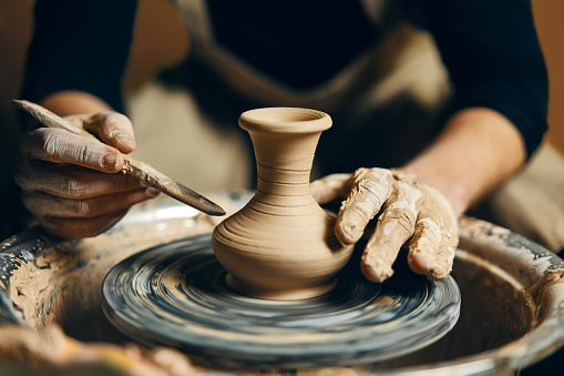 pottery wheel plate